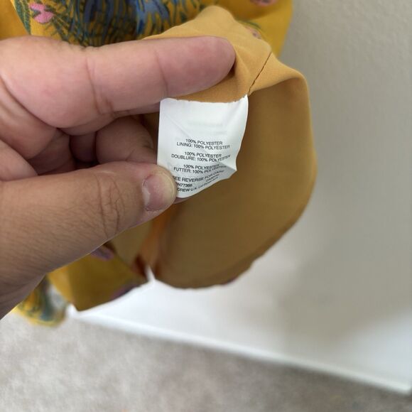 Madewell Sweetgrass Ruffle-Sleeve Dress In Painted Blooms Size 0 Boho - Picture 4 of 9